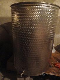 Contenitore acciao inox 400 litri