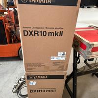 Coppia casse Yamaha DXR10 MKII e scatole originali