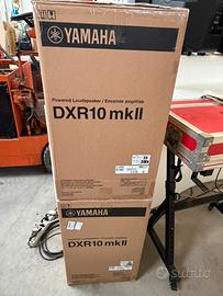 Coppia casse Yamaha DXR10 MKII e scatole originali
