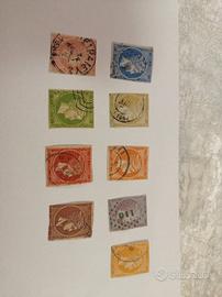 FRANCOBOLLI GRECIA  STATI UNITI D'AMERICA 