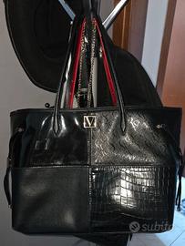 Victoria's Secret tote bag Noir Patchwork Carryall