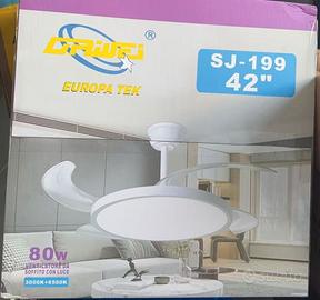 lampada ventilatore soffitto