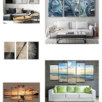 Cornici in legno naturale varie misure + tele