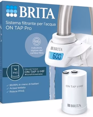 ON TAP Pro sistema filtrante per rubinetto, 1x fil