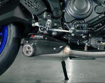 MT-07 Sistema di scarico completo Akrapovič