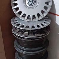 4 cerchi in ferro originali Volkswagen