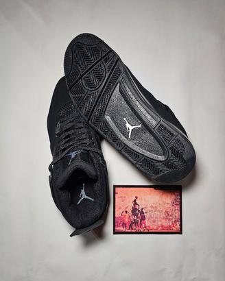 Air Jordan 4 Retro Black Cat - Nuove