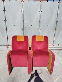 Poltrone da teatro e da cinema anni 80