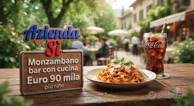 Bar con cucina rateizzabile