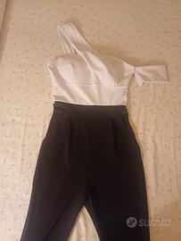 tuta ragazza monospalla