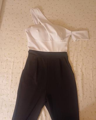 tuta ragazza monospalla