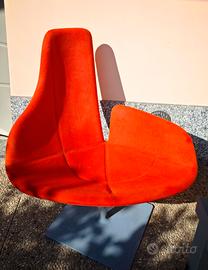 Poltrona design Fjord di Moroso