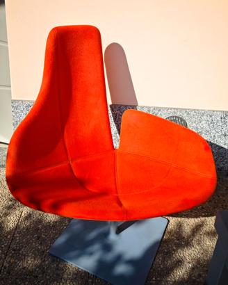Poltrona design Fjord di Moroso
