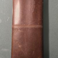 Astuccio Vintage Portapenne pelle A.G. Spalding