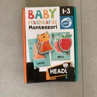 Baby flashcards Montessori 