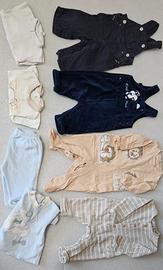 Lotto abbigliamento neonato 1/3 e 3/6 mesi