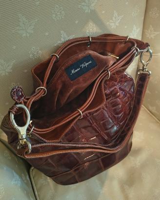 Borsa in pelle Mauro Volponi