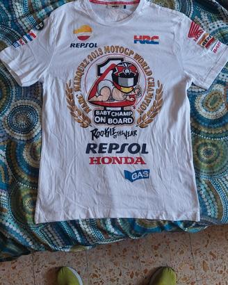 T-shit originale REPSOL Marc Marquez Rookie Honda