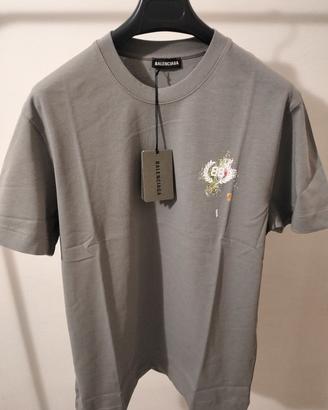 T-Shirt BB uomo grigia taglia S.