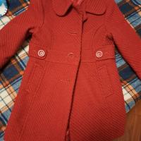 cappotto bambina rosso