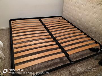 rete matt. con piedini H 40 cm.  più materasso 