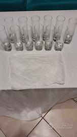 Servizio di n.12 bicchieri da whisky in cristallo