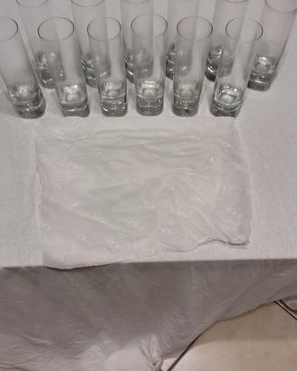 Servizio di n.12 bicchieri da whisky in cristallo