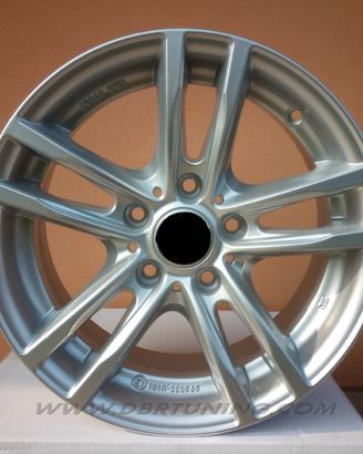Cerchi lega 17 RIAL look M4 per BMW 1, 3, 4, 5, Z