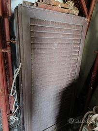 Finestra in ferro zincato - Tubo scarico materiale