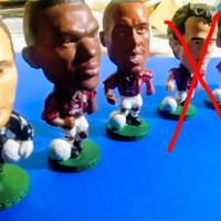 7 Statuine calciatori vintage AC Milan stellare