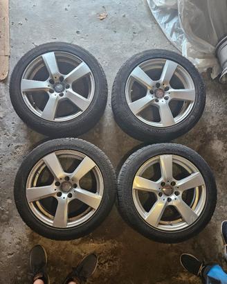 Cerchi e gomme Mercedes classe C