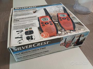 SilverCrest Orange Walkie-Talkie PMR Set with Char
