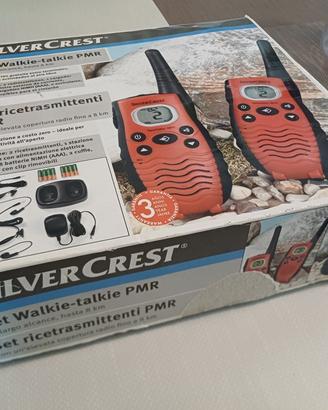 SilverCrest Orange Walkie-Talkie PMR Set with Char