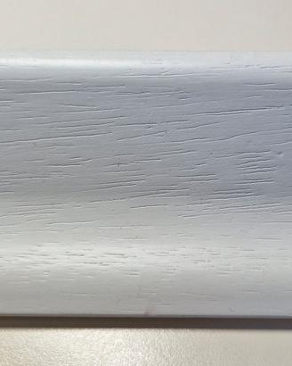 Battiscopa legno massello bianco, metri 156