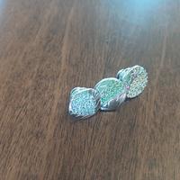 spillette a bottone Swarovski 