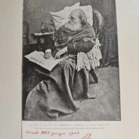 Cartolina antica commemorativa G. GARIBALDI