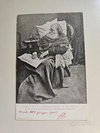 Cartolina antica commemorativa G. GARIBALDI