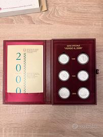 MONETE AG PROOF “VERSO IL 2000”, 1999/2001