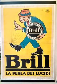 Manifesto pubblicitario BRILL - Vintage