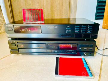 SONY LETTORE CD E TUNER