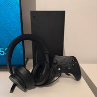 X Box Series X + Cuffie