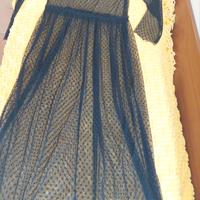 vestito lungo in tulle 