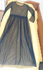 vestito lungo in tulle 