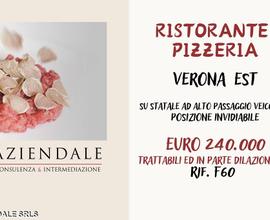 Ristorante pizzeria posizione invidiabile