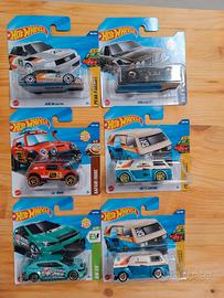 Lotto 6 Hot Wheels Misti Custom con Blister