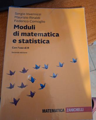 moduli di matematica e statistica con l'uso di R