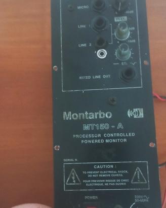 cassa montarbo MT 150 a