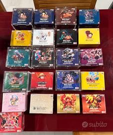 Collezione completa box One Piece da OP01 a OP16