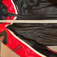 GIACCA DA MOTO IN PELLE MTECH TG 46