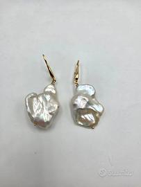 ORECCHINI ORO PERLE BAROCCHE